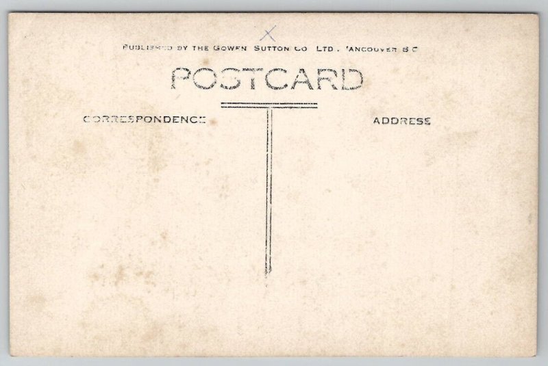 The Heronry In Stanley Park RPPC Vancouver BC Canada Postcard U28