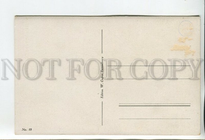 460551 Luxembourg Adolf Bridge Vintage postcard