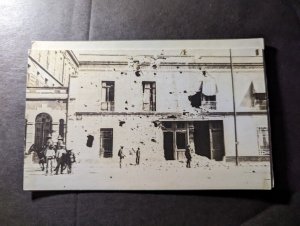 Mint Mexico Mexican Revolution PPC Postcard Ruins of Building