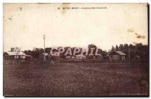 Old Postcard Mitry Mory Avenue Des Acaccias