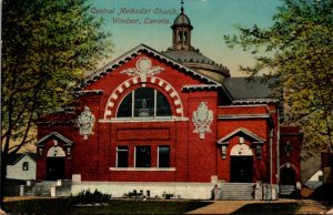 Canada Windsor The Central Methodist Church 1913