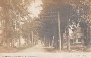 Utica New York Main Street Real Photo Antique Postcard J59951