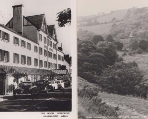 Llandridnod Wells Church Hotel Metropole Wales Welsh 2x Postcard