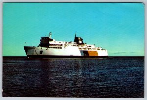 Ferry MS Chi-Cheemaun, Tobermory To South Bay Mouth Ontario, Chrome Postcard