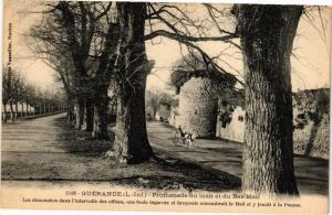 CPA GUERANDE - Promenade du mail et du Bas-Mail (242893)