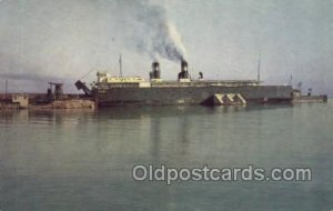 SS Chief Wawatam Military Ship Unused 