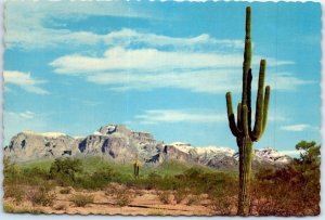 Postcard - Superstition Mountain - Arizona