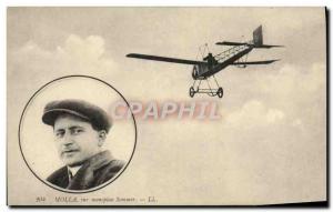 Old Postcard Jet Aviation Molla on monoplane Sommer