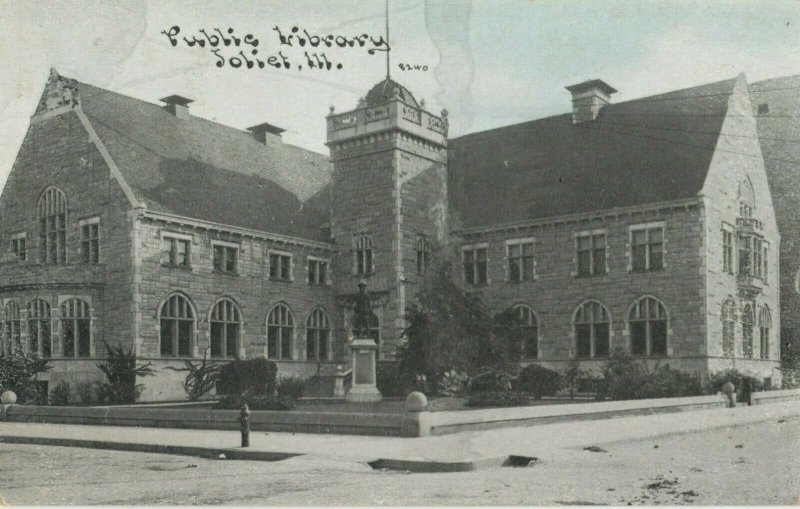 JOLIET , Illinois, 1900-10s ; Public Library