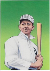 US unused Legends of Baseball stamped card and MNH Stamp #3408b. Eddie Collins