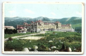 1924 WHITE MOUNTAINS NH THE MOUNT WASHINGTON HOTEL POSTCARD P3592