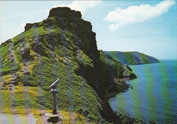 England Lynton Castle Rock