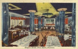 Rice Hotel - Houston, Texas TX Postcard