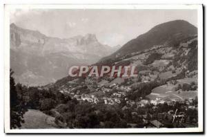 Modern Postcard Saint Gervais Les Bains Vue Generale and Plate Fiz and Tete N...