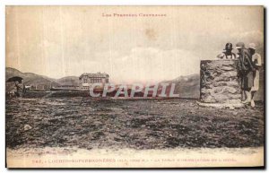 Old Postcard Luchon Superbagneres La Table D Orientation From Hotel