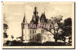 Old Postcard Haute Garonne Montrejeau Illustree castle Valmirande