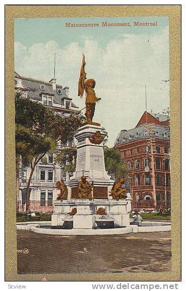 Maisonneuve Monument, Montreal, Canada,  00-10s