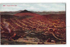 Cripple Creek Colorado CO Postcard 1907-1915 General View