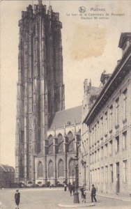 Belgium Malines La tour de la Cathedrale St Rombaut 1910