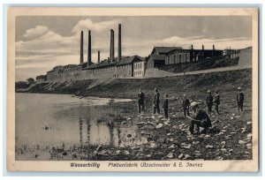 c1920's Utzschneider & E. Jaunez Wasserbillig Panel Factory Luxembourg Postcard