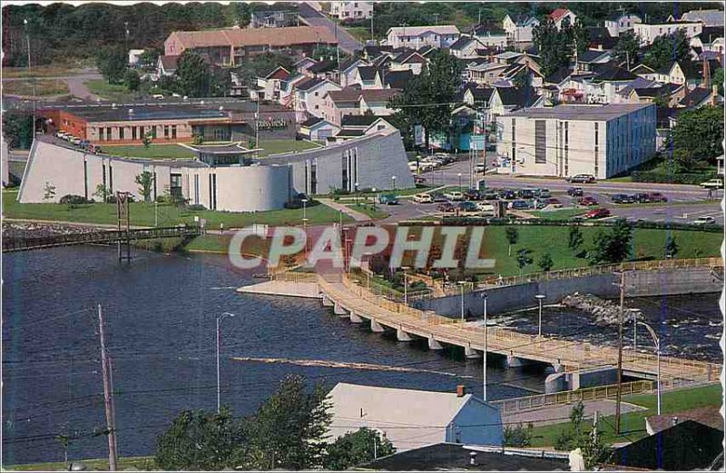 Modern Postcard The City Center Matane