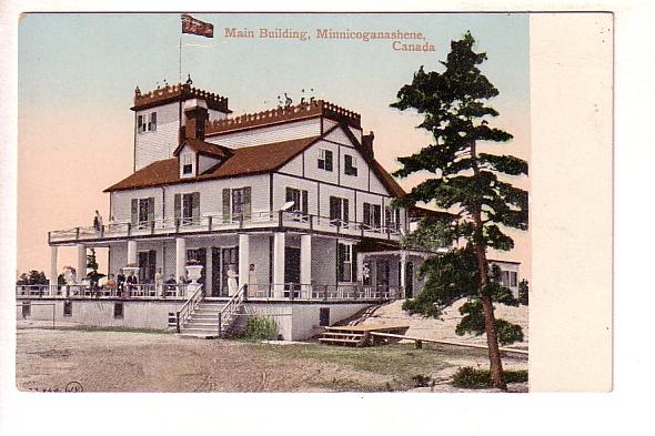 Main Building, Minnicoganashene, Ontario, 