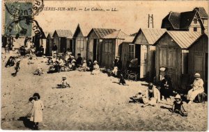 CPA Bernieres sur Mer Les Cabines FRANCE (1286864)