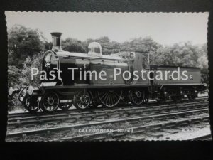 Old RPPC - Caledonian No 123 Steam Train, CR (Full Engine Details Shown)