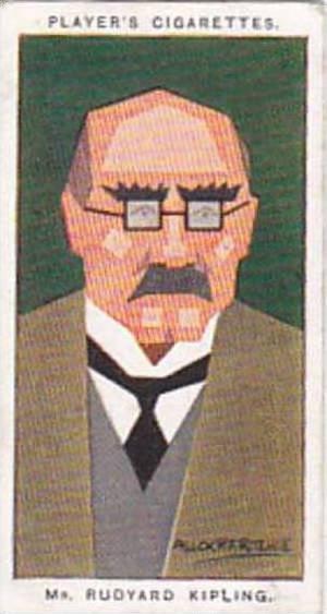 Player Vintage Cigarette Card Sea Fishes No 33 Rudyard Kipling  1926