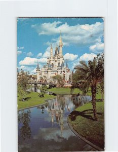 Postcard Cinderella Castle, Walt Disney World, Orlando, Florida