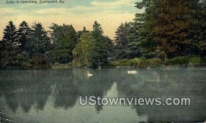 Lake in Cemetery - Lexington, KY