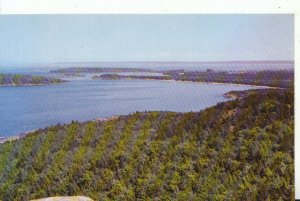 America Postcard - View of Presque Isle Area - Marquette - Michigan - Ref 14021A