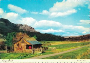 USA Oregon Ranch Vintage Postcard BS.06