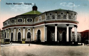 Teatro Municipal, Caracas, Venezuela, J. M. Chirinos, Quincalla Postcard