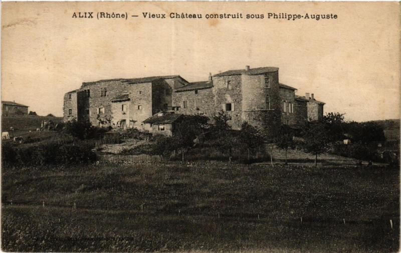 CPA ALIX - Vieux Chateau construit sous Philippe Auguste (367455)