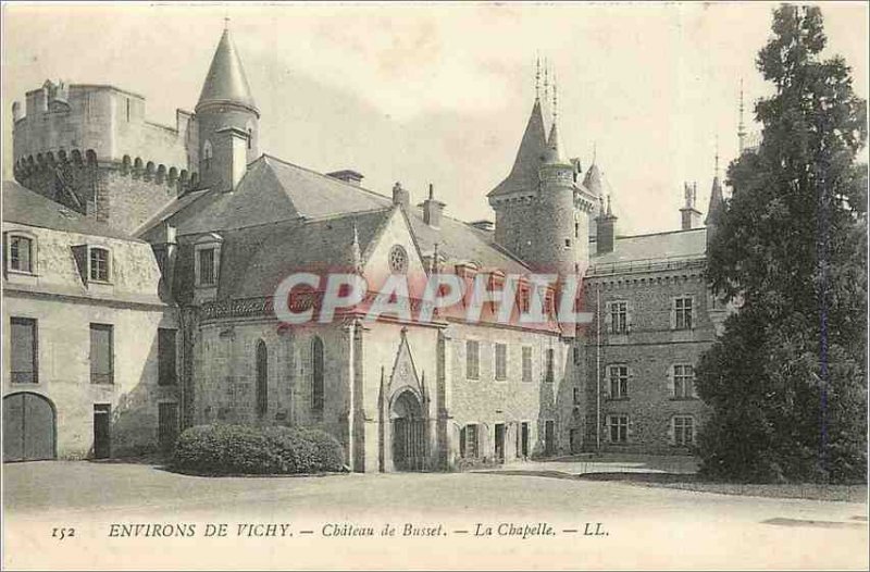 Postcard Old Surroundings of Vichy Busset Chateau de La Chapelle