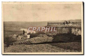 Old Postcard St Germain en Laye on Terrace