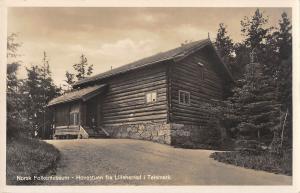 BR70953 hovestuen fra lilleherred norsk folkemuseum  real photo norway