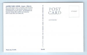 JASPER Park Lodge ALBERTA Canada chrome multiview Postcard