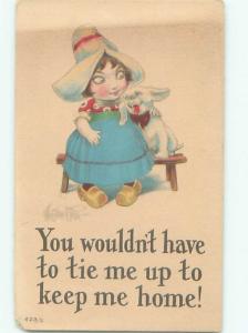 Divided-Back CHILDREN SCENE Great Postcard AA6313