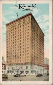 The Kentucky Hotel Louisville KY Postcard PC456