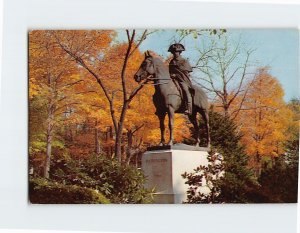 M-209889 Statue of General George Washington Morristown New Jersey USA