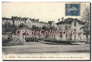 Postcard Old House Cachan From Retrate Cousin De Mericourt and Besson