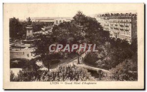 Old Postcard Lyon Grand Hotel of England