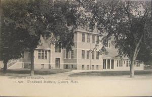 Quincy MA Institute c1910 Postcard