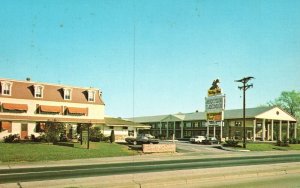 Tally-Ho Motor Lodge & Restaurant Meeting Rooms & Cuisine Wilmington DE Postcard