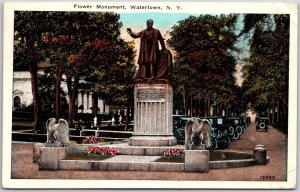 1926 Power Monument Watertown New York NY Recreational Area Posted Postcard