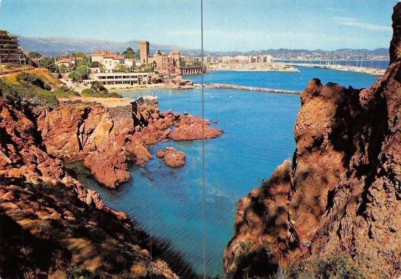 France Cote Dazur La Napoule Plage Chateau Nouveau Port