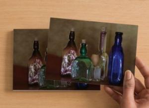 Set of 6 Fine Art Postcards, Collection of Vintage Bottles, Cove Creek Fort Utah