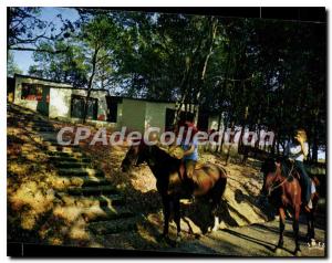 Postcard Old Najac Aveyron Prexotel vacation residence Studios Departure for ...